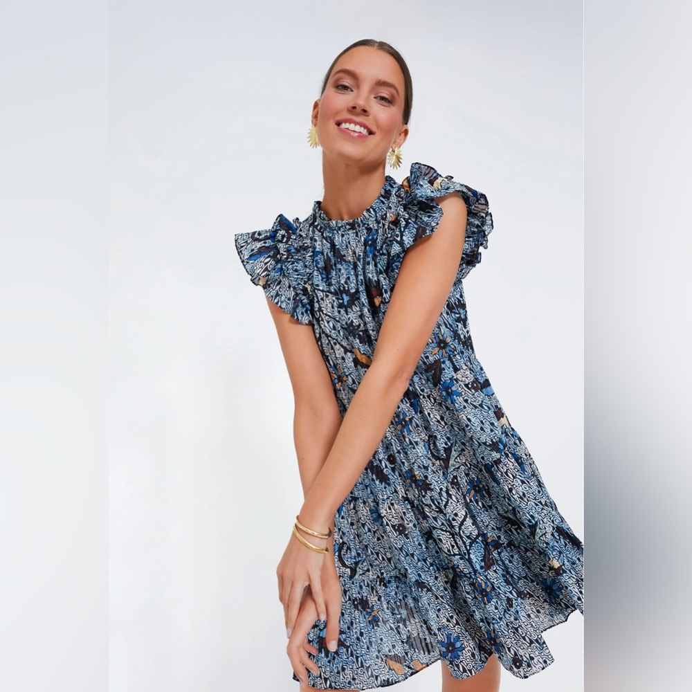 Ulla Johnson Mini Dress in Tan Color